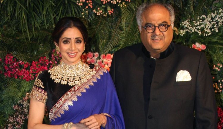 Sridevi and Boney Kapoor