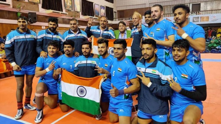 The Indian national Kabaddi team has won all World Cups. India has won all 5 men's Kabaddi World Cups held till now and has been undefeated throughout these tournaments. The Indian women's team has also won all Kabaddi World Cups held to date